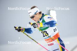 09.12.2023, Oestersund, Sweden (SWE): Maans Skoglund (SWE) - FIS world cup cross-country, individual sprint, Oestersund (SWE). www.nordicfocus.com. © Modica/NordicFocus. Every downloaded picture is fee-liable.