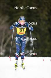 17.12.2023, Trondheim, Norway (NOR): Lena Quintin (FRA) - FIS world cup cross-country, 10km, Trondheim (NOR). www.nordicfocus.com. © Modica/NordicFocus. Every downloaded picture is fee-liable.