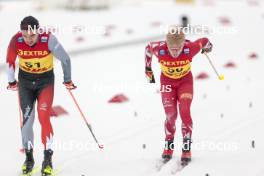 17.12.2023, Trondheim, Norway (NOR): Leo Grandbois (CAN), Mika Vermeulen (AUT), (l-r)  - FIS world cup cross-country, 10km, Trondheim (NOR). www.nordicfocus.com. © Modica/NordicFocus. Every downloaded picture is fee-liable.