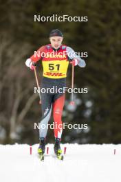 17.12.2023, Trondheim, Norway (NOR): Leo Grandbois (CAN) - FIS world cup cross-country, 10km, Trondheim (NOR). www.nordicfocus.com. © Modica/NordicFocus. Every downloaded picture is fee-liable.