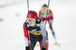 17.12.2023, Trondheim, Norway (NOR): Katherine Stewart-Jones (CAN) - FIS world cup cross-country, 10km, Trondheim (NOR). www.nordicfocus.com. © Modica/NordicFocus. Every downloaded picture is fee-liable.