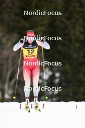 17.12.2023, Trondheim, Norway (NOR): Anja Weber (SUI) - FIS world cup cross-country, 10km, Trondheim (NOR). www.nordicfocus.com. © Modica/NordicFocus. Every downloaded picture is fee-liable.