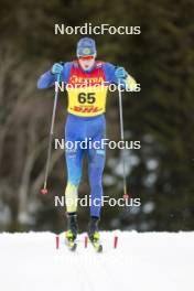 17.12.2023, Trondheim, Norway (NOR): Vladislav Kovalyov (KAZ) - FIS world cup cross-country, 10km, Trondheim (NOR). www.nordicfocus.com. © Modica/NordicFocus. Every downloaded picture is fee-liable.