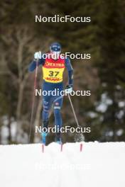 17.12.2023, Trondheim, Norway (NOR): Francesco De Fabiani (ITA) - FIS world cup cross-country, 10km, Trondheim (NOR). www.nordicfocus.com. © Modica/NordicFocus. Every downloaded picture is fee-liable.