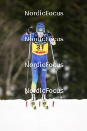 17.12.2023, Trondheim, Norway (NOR): Kamila Makhmutova (KAZ) - FIS world cup cross-country, 10km, Trondheim (NOR). www.nordicfocus.com. © Modica/NordicFocus. Every downloaded picture is fee-liable.