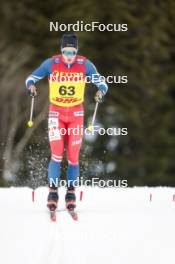 17.12.2023, Trondheim, Norway (NOR): Adam Fellner (CZE) - FIS world cup cross-country, 10km, Trondheim (NOR). www.nordicfocus.com. © Modica/NordicFocus. Every downloaded picture is fee-liable.