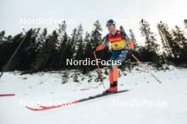 17.12.2023, Trondheim, Norway (NOR): Andrew Young (GBR) - FIS world cup cross-country, 10km, Trondheim (NOR). www.nordicfocus.com. © Modica/NordicFocus. Every downloaded picture is fee-liable.