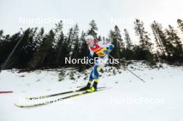 17.12.2023, Trondheim, Norway (NOR): Edvin Anger (SWE) - FIS world cup cross-country, 10km, Trondheim (NOR). www.nordicfocus.com. © Modica/NordicFocus. Every downloaded picture is fee-liable.