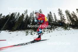 17.12.2023, Trondheim, Norway (NOR): Edvard Sandvik (NOR) - FIS world cup cross-country, 10km, Trondheim (NOR). www.nordicfocus.com. © Modica/NordicFocus. Every downloaded picture is fee-liable.