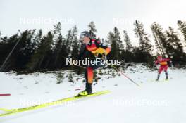 17.12.2023, Trondheim, Norway (NOR): Friedrich Moch (GER) - FIS world cup cross-country, 10km, Trondheim (NOR). www.nordicfocus.com. © Modica/NordicFocus. Every downloaded picture is fee-liable.