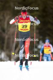 17.12.2023, Trondheim, Norway (NOR): Antoine Cyr (CAN) - FIS world cup cross-country, 10km, Trondheim (NOR). www.nordicfocus.com. © Modica/NordicFocus. Every downloaded picture is fee-liable.