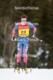 17.12.2023, Trondheim, Norway (NOR): John Steel Hagenbuch (USA) - FIS world cup cross-country, 10km, Trondheim (NOR). www.nordicfocus.com. © Modica/NordicFocus. Every downloaded picture is fee-liable.