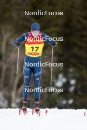 17.12.2023, Trondheim, Norway (NOR): Elia Barp (ITA) - FIS world cup cross-country, 10km, Trondheim (NOR). www.nordicfocus.com. © Modica/NordicFocus. Every downloaded picture is fee-liable.