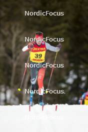 17.12.2023, Trondheim, Norway (NOR): Antoine Cyr (CAN) - FIS world cup cross-country, 10km, Trondheim (NOR). www.nordicfocus.com. © Modica/NordicFocus. Every downloaded picture is fee-liable.
