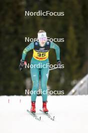17.12.2023, Trondheim, Norway (NOR): Tuva Bygrave (AUS) - FIS world cup cross-country, 10km, Trondheim (NOR). www.nordicfocus.com. © Modica/NordicFocus. Every downloaded picture is fee-liable.