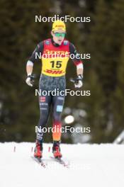 17.12.2023, Trondheim, Norway (NOR): Janosch Brugger (GER) - FIS world cup cross-country, 10km, Trondheim (NOR). www.nordicfocus.com. © Modica/NordicFocus. Every downloaded picture is fee-liable.