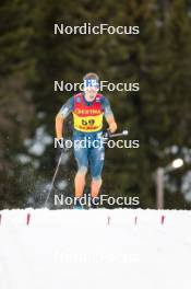 17.12.2023, Trondheim, Norway (NOR): James Clugnet (GBR) - FIS world cup cross-country, 10km, Trondheim (NOR). www.nordicfocus.com. © Modica/NordicFocus. Every downloaded picture is fee-liable.