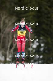 17.12.2023, Trondheim, Norway (NOR): Kristin Austgulen Fosnaes (NOR) - FIS world cup cross-country, 10km, Trondheim (NOR). www.nordicfocus.com. © Modica/NordicFocus. Every downloaded picture is fee-liable.