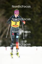 17.12.2023, Trondheim, Norway (NOR): Katherine Sauerbrey (GER) - FIS world cup cross-country, 10km, Trondheim (NOR). www.nordicfocus.com. © Modica/NordicFocus. Every downloaded picture is fee-liable.