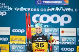 17.12.2023, Trondheim, Norway (NOR): Victoria Carl (GER) - FIS world cup cross-country, 10km, Trondheim (NOR). www.nordicfocus.com. © Modica/NordicFocus. Every downloaded picture is fee-liable.