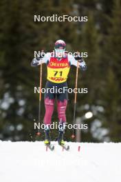 17.12.2023, Trondheim, Norway (NOR): Lauris Kaparkalejs (LAT) - FIS world cup cross-country, 10km, Trondheim (NOR). www.nordicfocus.com. © Modica/NordicFocus. Every downloaded picture is fee-liable.