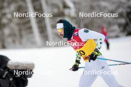 15.12.2023, Trondheim, Norway (NOR): Victor Santos (BRA) - FIS world cup cross-country, individual sprint, Trondheim (NOR). www.nordicfocus.com. © Modica/NordicFocus. Every downloaded picture is fee-liable.
