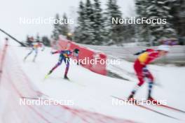 15.12.2023, Trondheim, Norway (NOR): James Clinton Schoonmaker (USA) - FIS world cup cross-country, individual sprint, Trondheim (NOR). www.nordicfocus.com. © Modica/NordicFocus. Every downloaded picture is fee-liable.