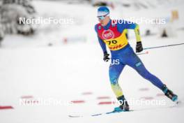 15.12.2023, Trondheim, Norway (NOR): Olzhas Klimin (KAZ) - FIS world cup cross-country, individual sprint, Trondheim (NOR). www.nordicfocus.com. © Modica/NordicFocus. Every downloaded picture is fee-liable.