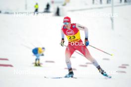 15.12.2023, Trondheim, Norway (NOR): Valerio Grond (SUI) - FIS world cup cross-country, individual sprint, Trondheim (NOR). www.nordicfocus.com. © Modica/NordicFocus. Every downloaded picture is fee-liable.