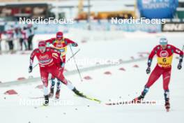 15.12.2023, Trondheim, Norway (NOR): Erik Valnes (NOR), Harald Oestberg Amundsen (NOR) - FIS world cup cross-country, individual sprint, Trondheim (NOR). www.nordicfocus.com. © Modica/NordicFocus. Every downloaded picture is fee-liable.