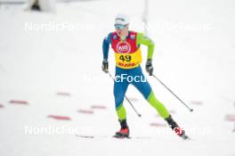 15.12.2023, Trondheim, Norway (NOR): Vili Crv (SLO) - FIS world cup cross-country, individual sprint, Trondheim (NOR). www.nordicfocus.com. © Modica/NordicFocus. Every downloaded picture is fee-liable.