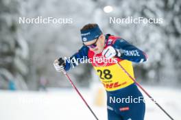 15.12.2023, Trondheim, Norway (NOR): Jules Chappaz (FRA) - FIS world cup cross-country, individual sprint, Trondheim (NOR). www.nordicfocus.com. © Modica/NordicFocus. Every downloaded picture is fee-liable.