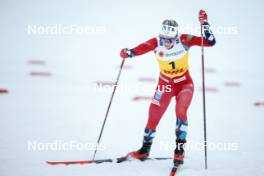 15.12.2023, Trondheim, Norway (NOR): Anne Kjersti Kalvaa (NOR) - FIS world cup cross-country, individual sprint, Trondheim (NOR). www.nordicfocus.com. © Modica/NordicFocus. Every downloaded picture is fee-liable.