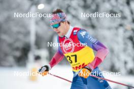 15.12.2023, Trondheim, Norway (NOR): Kevin Bolger (USA) - FIS world cup cross-country, individual sprint, Trondheim (NOR). www.nordicfocus.com. © Modica/NordicFocus. Every downloaded picture is fee-liable.