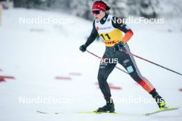 15.12.2023, Trondheim, Norway (NOR): Coletta Rydzek (GER) - FIS world cup cross-country, individual sprint, Trondheim (NOR). www.nordicfocus.com. © Modica/NordicFocus. Every downloaded picture is fee-liable.