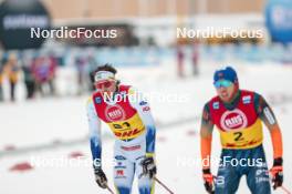 15.12.2023, Trondheim, Norway (NOR): Johan Haeggstroem (SWE) - FIS world cup cross-country, individual sprint, Trondheim (NOR). www.nordicfocus.com. © Modica/NordicFocus. Every downloaded picture is fee-liable.