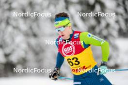 15.12.2023, Trondheim, Norway (NOR): Anze Gros (SLO) - FIS world cup cross-country, individual sprint, Trondheim (NOR). www.nordicfocus.com. © Modica/NordicFocus. Every downloaded picture is fee-liable.