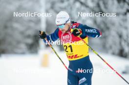 15.12.2023, Trondheim, Norway (NOR): Renaud Jay (FRA) - FIS world cup cross-country, individual sprint, Trondheim (NOR). www.nordicfocus.com. © Modica/NordicFocus. Every downloaded picture is fee-liable.