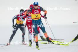 15.12.2023, Trondheim, Norway (NOR): Qiang Wang (CHN) - FIS world cup cross-country, individual sprint, Trondheim (NOR). www.nordicfocus.com. © Modica/NordicFocus. Every downloaded picture is fee-liable.