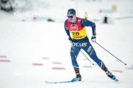 15.12.2023, Trondheim, Norway (NOR): Jules Chappaz (FRA) - FIS world cup cross-country, individual sprint, Trondheim (NOR). www.nordicfocus.com. © Modica/NordicFocus. Every downloaded picture is fee-liable.
