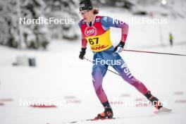 15.12.2023, Trondheim, Norway (NOR): Gus Schumacher (USA) - FIS world cup cross-country, individual sprint, Trondheim (NOR). www.nordicfocus.com. © Modica/NordicFocus. Every downloaded picture is fee-liable.