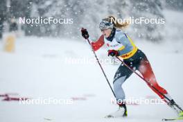 15.12.2023, Trondheim, Norway (NOR): Amelia Wells (CAN) - FIS world cup cross-country, individual sprint, Trondheim (NOR). www.nordicfocus.com. © Modica/NordicFocus. Every downloaded picture is fee-liable.