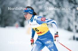 15.12.2023, Trondheim, Norway (NOR): Katri Lylynpera (FIN) - FIS world cup cross-country, individual sprint, Trondheim (NOR). www.nordicfocus.com. © Modica/NordicFocus. Every downloaded picture is fee-liable.