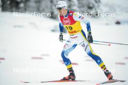 15.12.2023, Trondheim, Norway (NOR): Calle Halfvarsson (SWE) - FIS world cup cross-country, individual sprint, Trondheim (NOR). www.nordicfocus.com. © Modica/NordicFocus. Every downloaded picture is fee-liable.