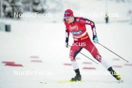 15.12.2023, Trondheim, Norway (NOR): Erik Valnes (NOR) - FIS world cup cross-country, individual sprint, Trondheim (NOR). www.nordicfocus.com. © Modica/NordicFocus. Every downloaded picture is fee-liable.