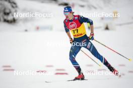 15.12.2023, Trondheim, Norway (NOR): Hugo Lapalus (FRA) - FIS world cup cross-country, individual sprint, Trondheim (NOR). www.nordicfocus.com. © Modica/NordicFocus. Every downloaded picture is fee-liable.