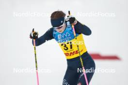 16.12.2023, Trondheim, Norway (NOR): Anna Comarella (ITA) - FIS world cup cross-country, skiathlon, Trondheim (NOR). www.nordicfocus.com. © Modica/NordicFocus. Every downloaded picture is fee-liable.