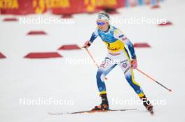 16.12.2023, Trondheim, Norway (NOR): Emma Ribom (SWE) - FIS world cup cross-country, skiathlon, Trondheim (NOR). www.nordicfocus.com. © Modica/NordicFocus. Every downloaded picture is fee-liable.