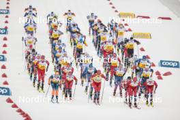 16.12.2023, Trondheim, Norway (NOR): Start of mens race - FIS world cup cross-country, skiathlon, Trondheim (NOR). www.nordicfocus.com. © Modica/NordicFocus. Every downloaded picture is fee-liable.
