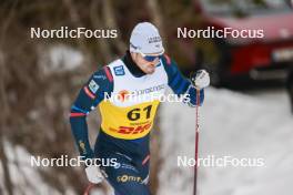 16.12.2023, Trondheim, Norway (NOR): Lucas Chanavat (FRA) - FIS world cup cross-country, skiathlon, Trondheim (NOR). www.nordicfocus.com. © Modica/NordicFocus. Every downloaded picture is fee-liable.